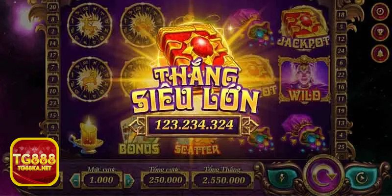 Nổ hũ TG888 - Game thần thoại, phiêu lưu và hiệu ứng bùng nổ